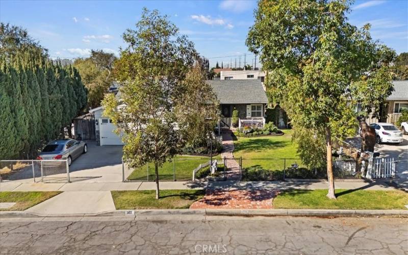 Aerial Front of Home