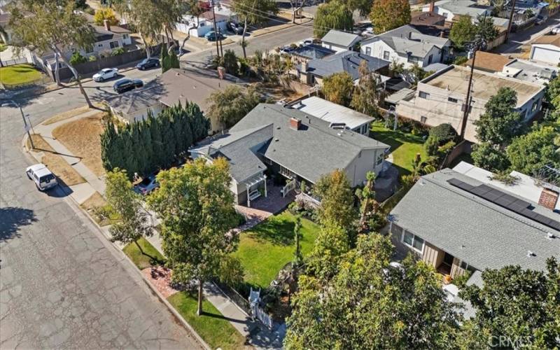 Aerial Front of Home