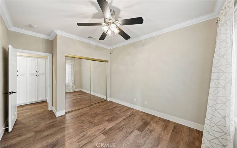 2nd bedroom with extra hallway storage