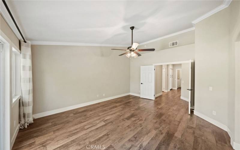 Master Bedroom with plenty of space