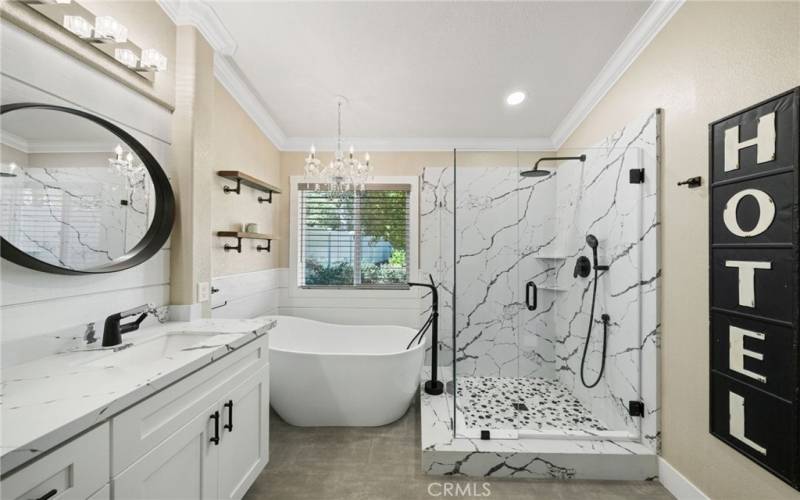 Master bathroom