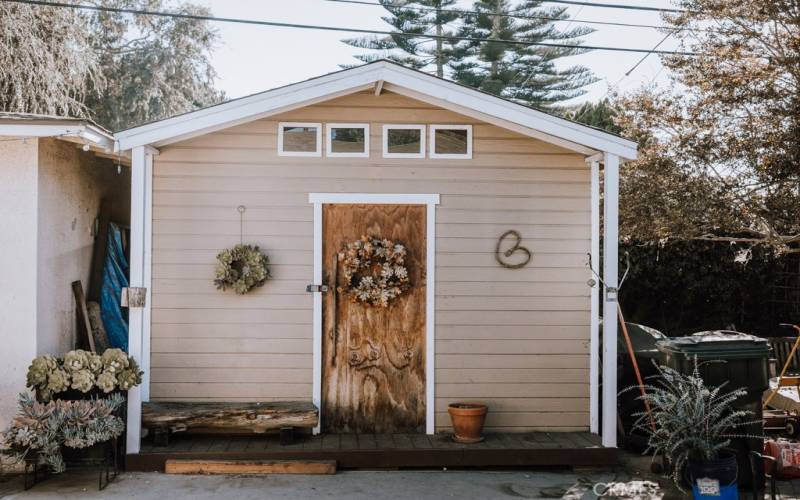 STORAGE SHED