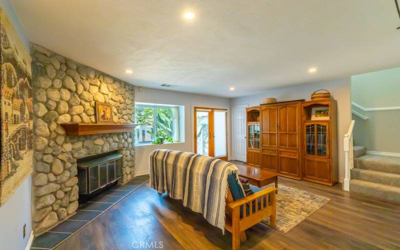 Cozy Fireplace in Living Room