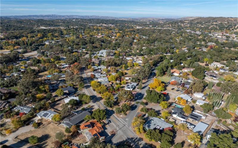 Aerial View of the neighborhood