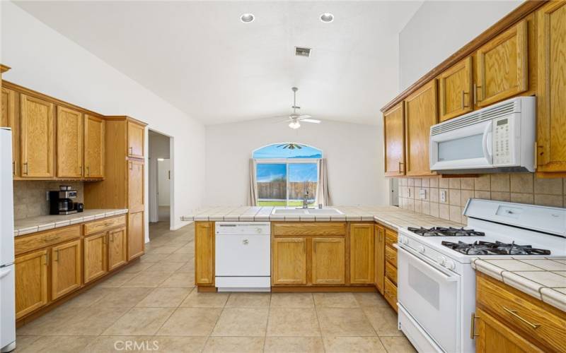 Kitchen: View of Mountains, Open to the second option for Living and dining room