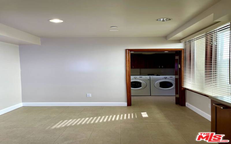 Breakfast Area + Laundry Room