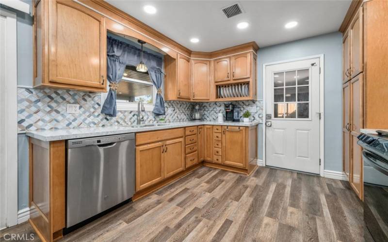 Kitchen door to Bonus Room