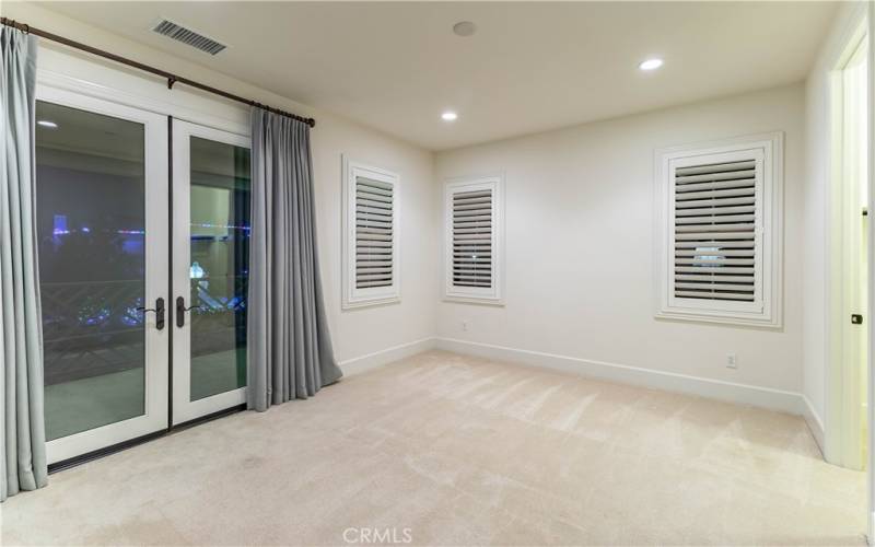 Bedroom with Balcony