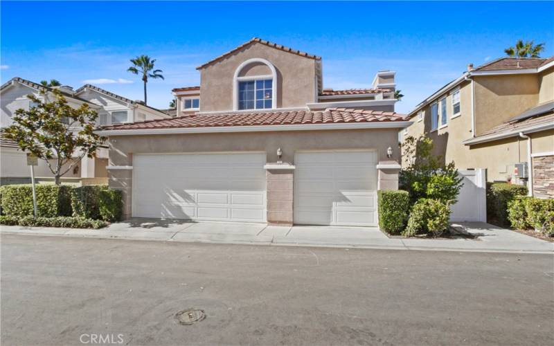 Rear exterior-3 car garage