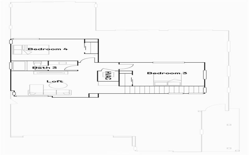 Residence 4 - Level 2 Floorplan