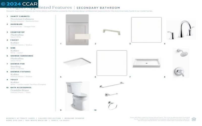 Secondary Bedroom Features