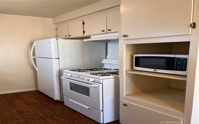 Kitchen with Refrigerator