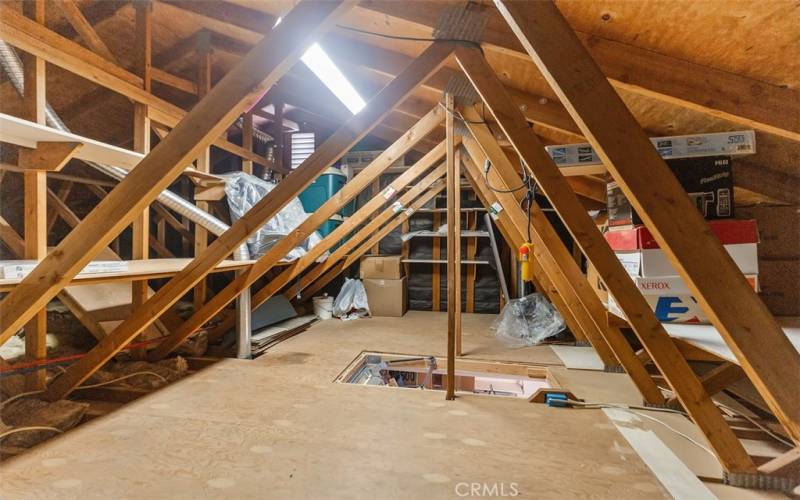 Fabulous Attic access for additional storage!