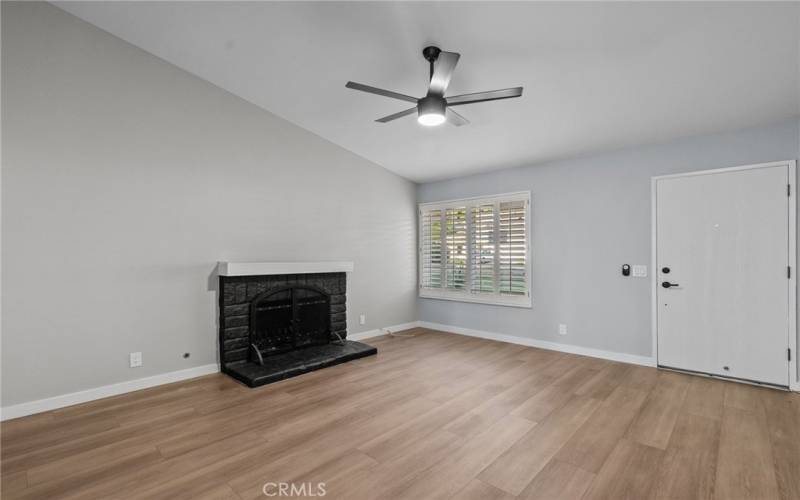 Living room from hallway