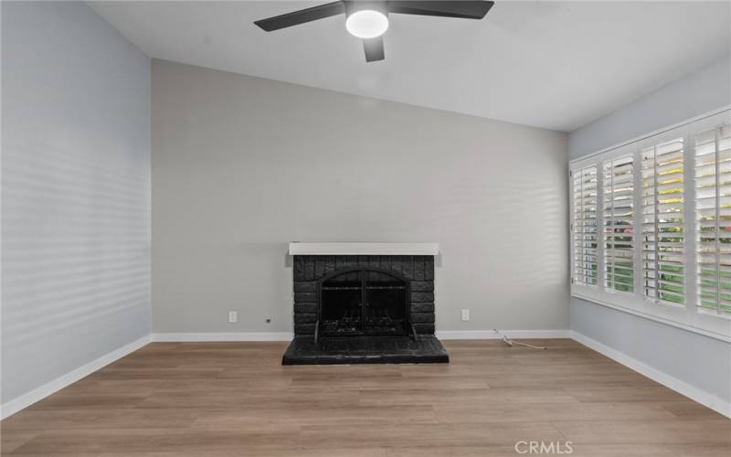 Fireplace in Living room