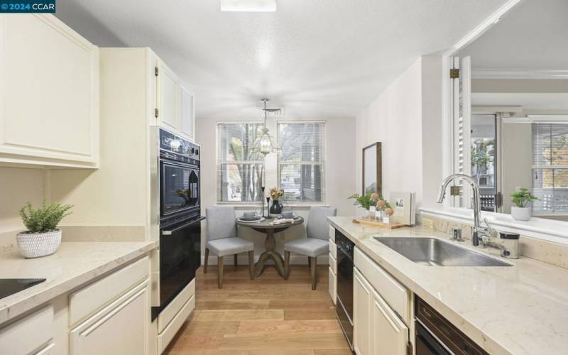 Kitchen with breakfast nook