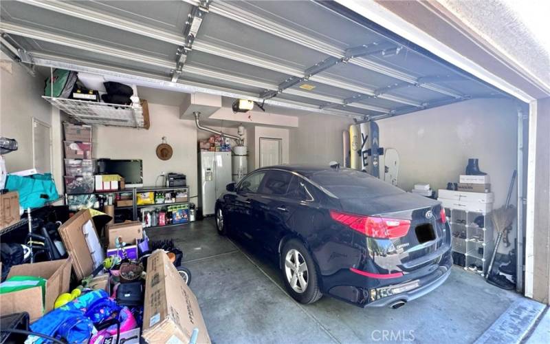 Two car garage