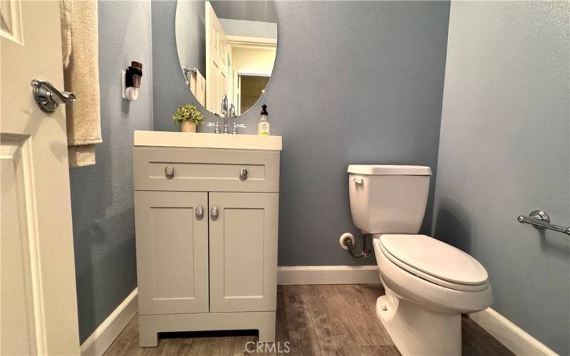 Downstairs guest bathroom