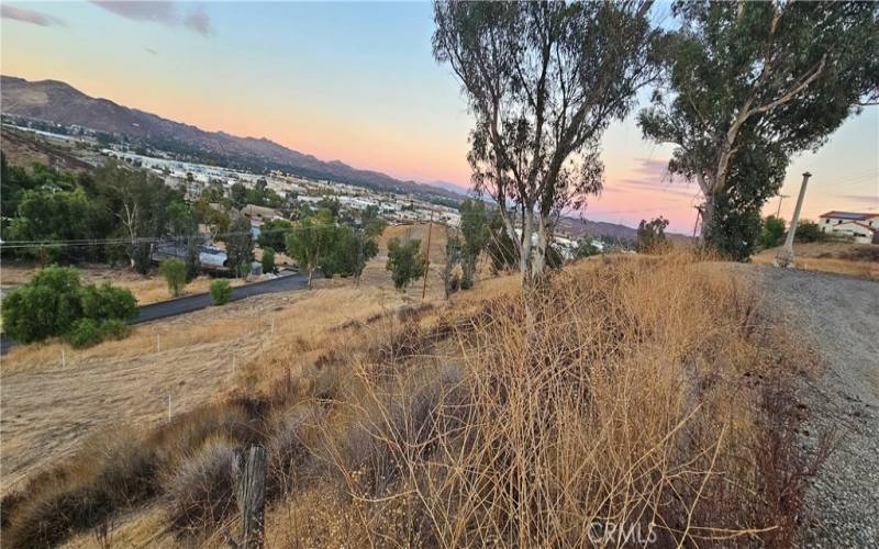 View From Upper Section Of The Other Adjacent Smaller Lot, On Hill Ave