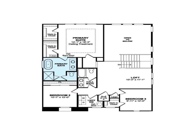 Oban Floorplan with Spa Bath