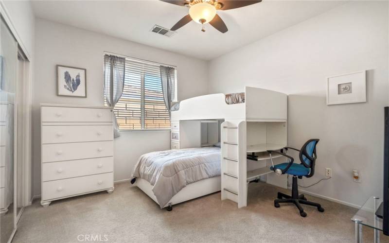 Bedroom 2 - shared Jack and Jill bathroom