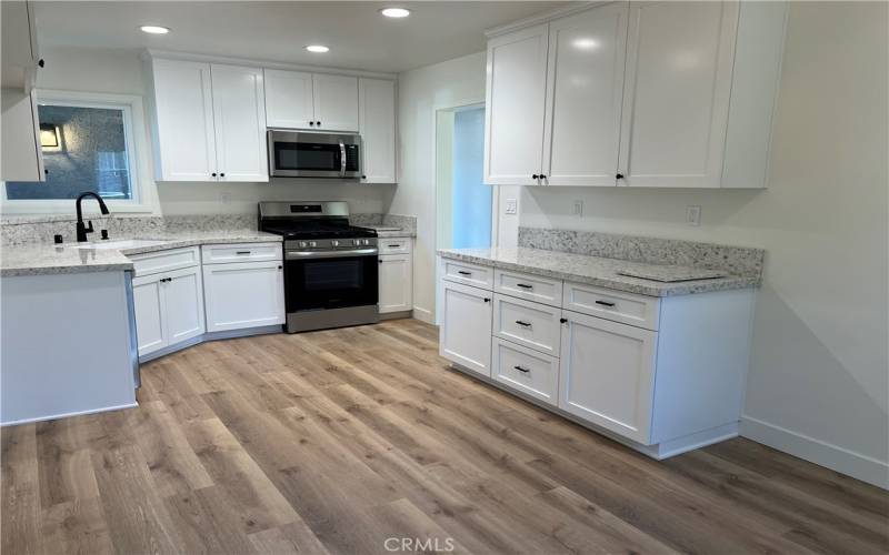 Remodeled Open Kitchen