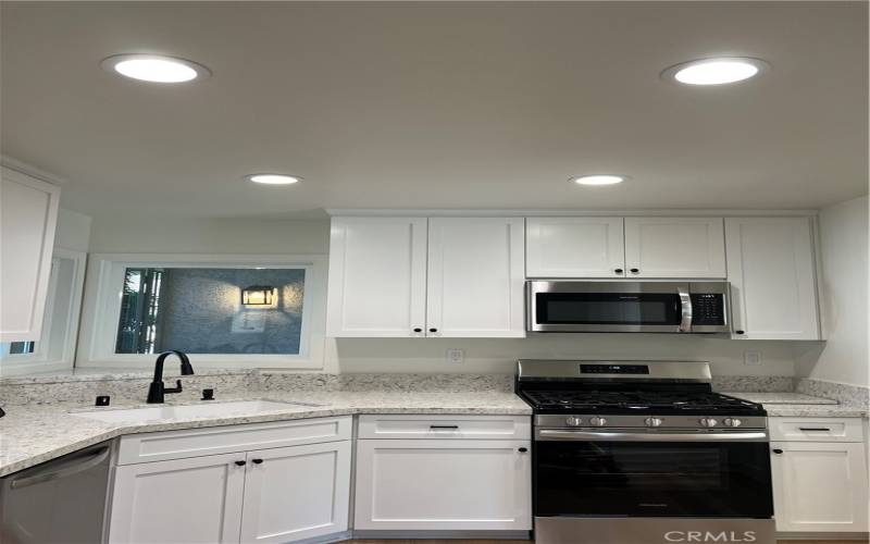 Remodeled Kitchen with Appliances