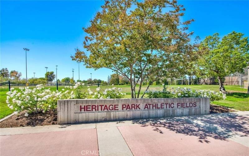 Heritage Park sports fields