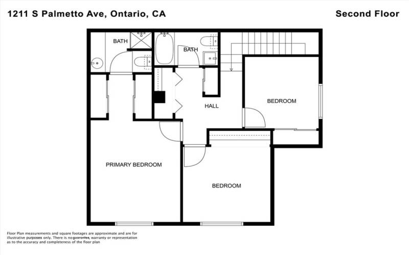 2nd Story Floor Plan