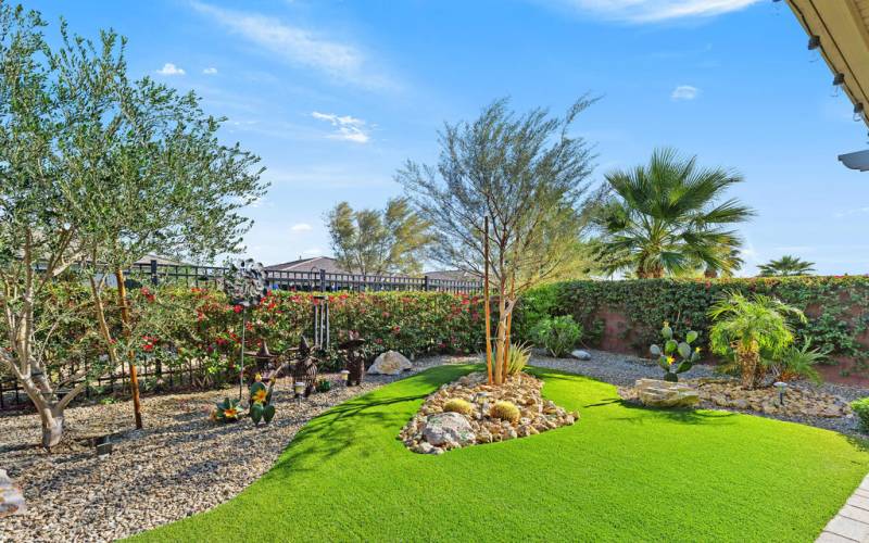 Backyard Patio to Back Right Corner