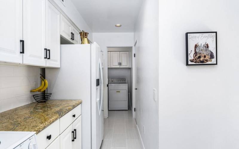 Kitchen & Laundry Room