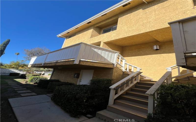 Front stairway