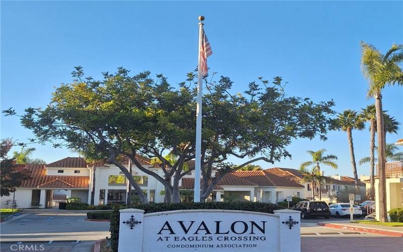 Avalon at Eagles Crossing Entrance