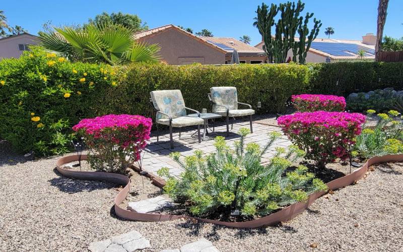 BACKYARD PATIO AREA