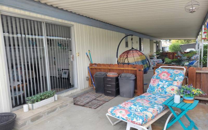 PATIO AND PRIMARY BEDROOM SLIDER