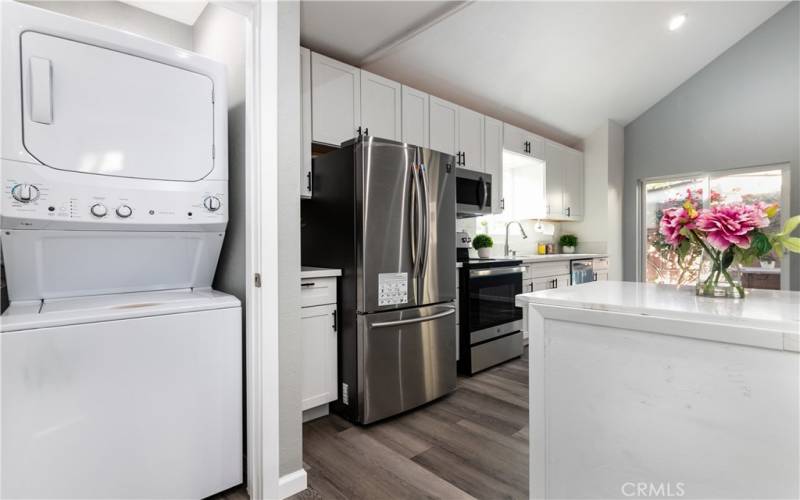 Laundry Closet / Kitchen