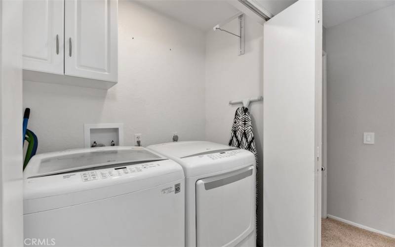 Indoor Laundry area