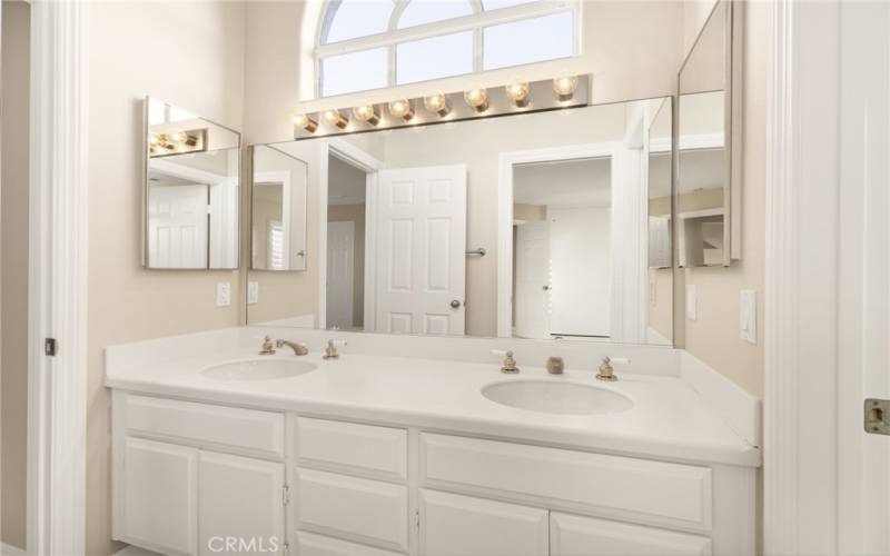 Dual Vanity Primary Bathroom