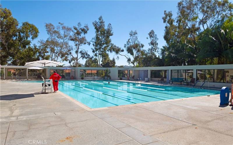 5 swimming pools are found in the community.