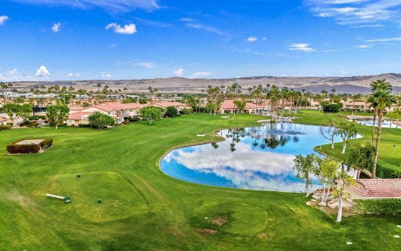 Lake, Fairway and Mountain Views