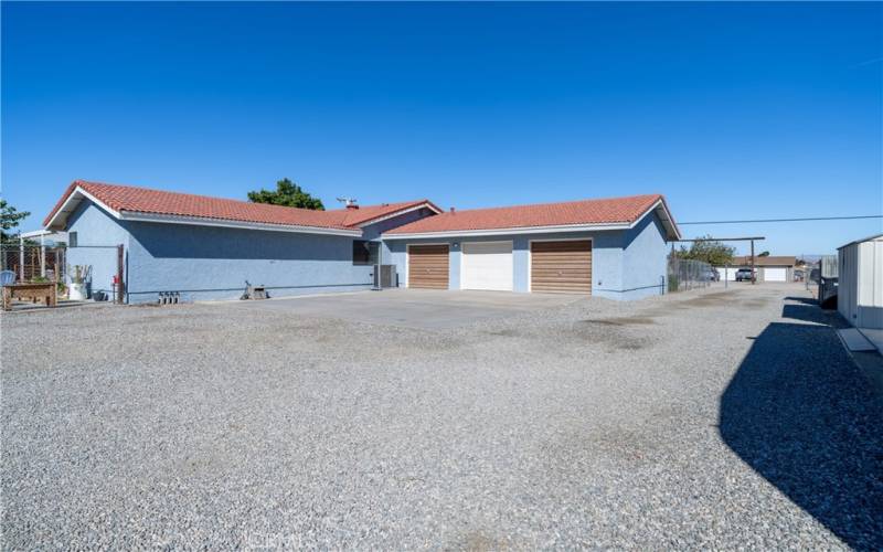 3 car garage with direct access