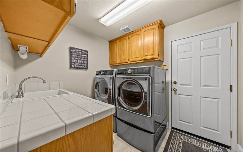 Sink in Laundry Room