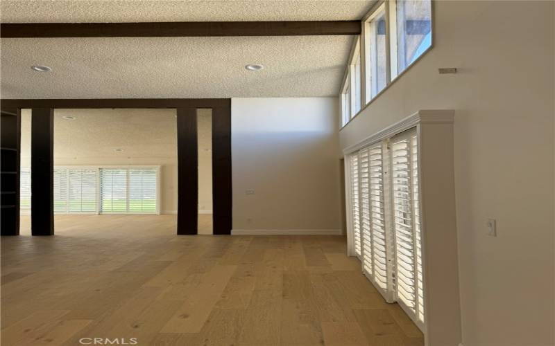 Entry Hall leading to Living Room