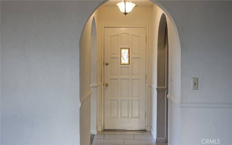 Exit hallway from house