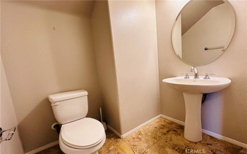 downstair powder room