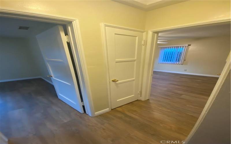 HALL WITH LINEN CLOSET