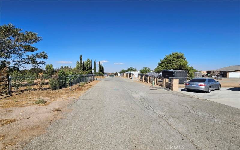 Front Road looking to the north