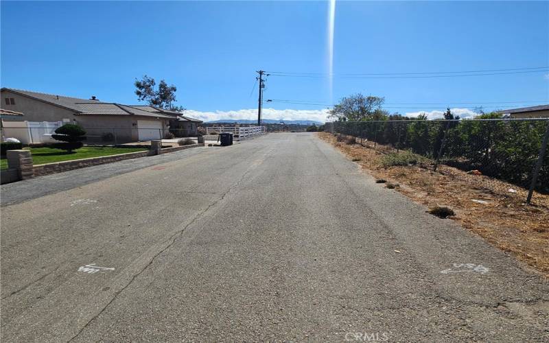 Front Road looking to the south