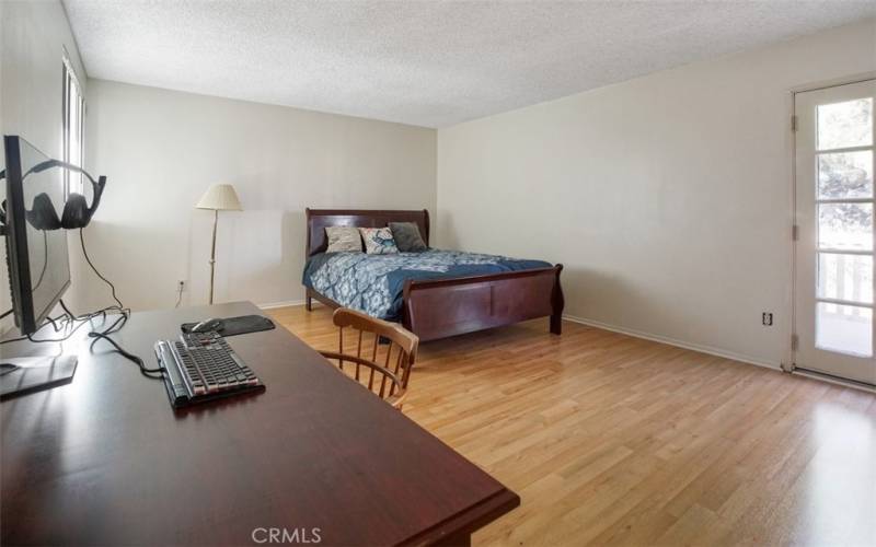 Large Master Bedroom Leading out to the Balcony