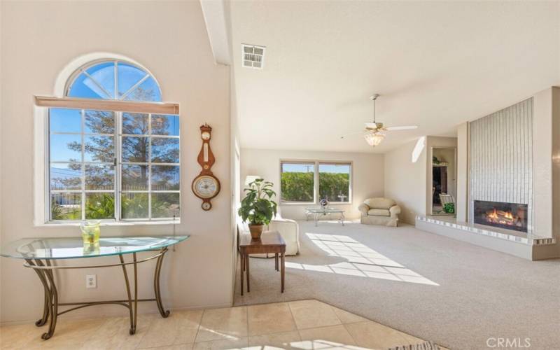 Foyer with views